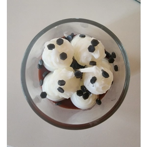 Mocha chip. Luxury candle