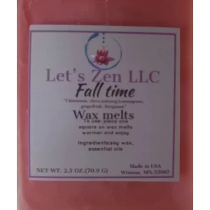 Fall Time luxury wax melts