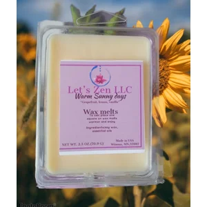 Warm sunny days luxury wax melt