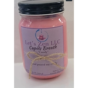 Cupids breath luxury candle