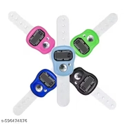 5 Pcs Digital Electronic Mini Finger Ring, Display Counter Clicker, Finger Tally Counter, Handheld