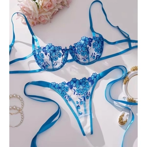 Blue Mirage Lace Set