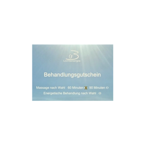 Massagegutschein