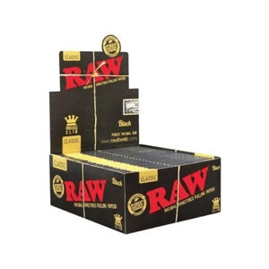 Raw Black Classic King Size Slim Rolling Papers