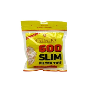 Palmer Jumbo Bags of 600 Slim Filter tips