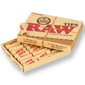 Raw Pre Rolled Roach Tips
