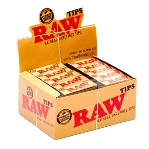 5 x Small Raw Roach Tips / Booklets