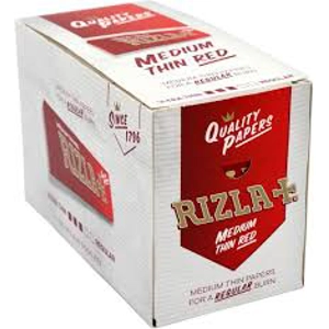 Red Standard Rizla Rolling Papers - 7 packs