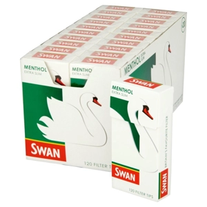 3 Packs of Swan Menthol Filter Tips