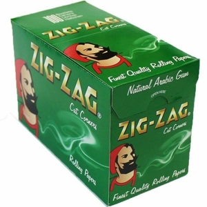 ZigZag Standard Green Rolling Papers -7 packs
