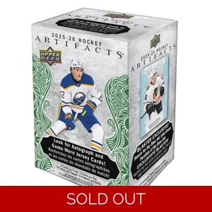 2025-26 Upper Deck Artifacts NHL Hockey Blaster Box