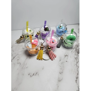 Mini Bubble Tea Keychain