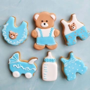 Baby Shower Cookies (Baby Boy)