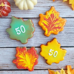 Fall Foliage Cookies