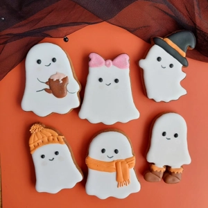 Halloween Ghost Cookies