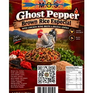 Ghost Pepper Brown Rice Especial