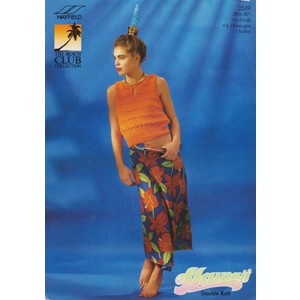 HAYFIELD2589 - WOMAN'S AND GIRL'S SLEEVELESS TOP IN DK - PDF KNITTING PATTERN