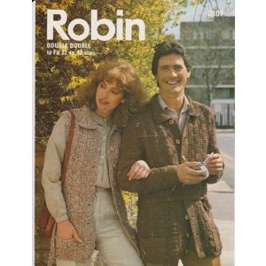 ROBIN2807 - UNISEX LONGLINE JACKET AND WAISTCOAT - PDF KNITTING PATTERN