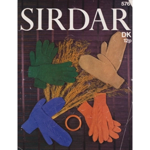 SIRDAR5761 - ADULT GLOVES AND MITTENS IN DK PDF KNITTING PATTERN