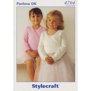 STYLECRAFT4794 - GIRL'S BALLET TOPS - PDF KNITTING PATTERN
