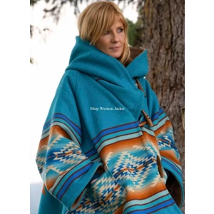 Beth Dutton Blue Coat