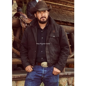 Rip Wheeler Black Cotton Jacket