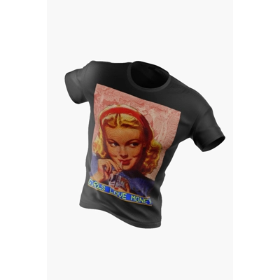 Girls Love Money T-Shirt - Betty