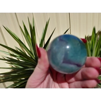 Rainbow Flourite sphere