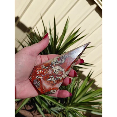 Mexican agate diamond