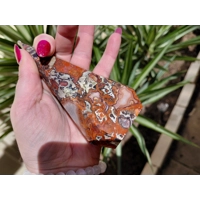 Mexican agate diamond