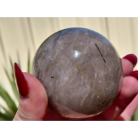 Black routile sphere