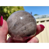 Black routile sphere