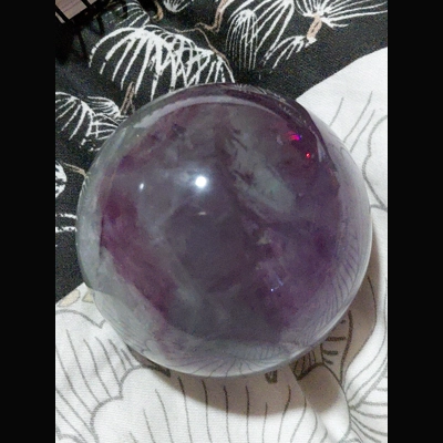 Flourite sphere