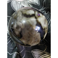 Volcano agate sphere