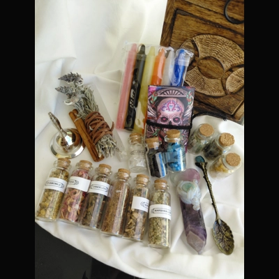 Witchcraft herb chest starter kit