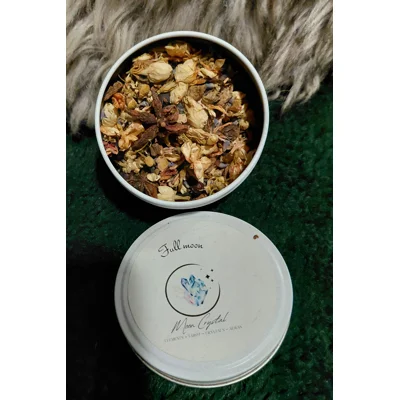 Full moon ritual incense herbs