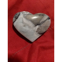 Carribean calcite heart