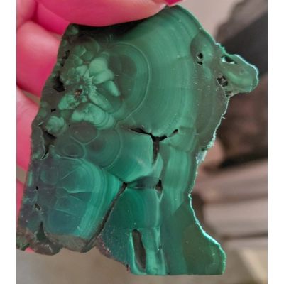 Malachite Slab – Protection, Transformation & Energy Cleansing Crystal