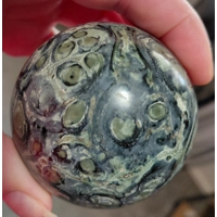 Kambaba jasper sphere