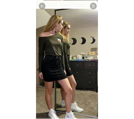 Off the shoulder shirt