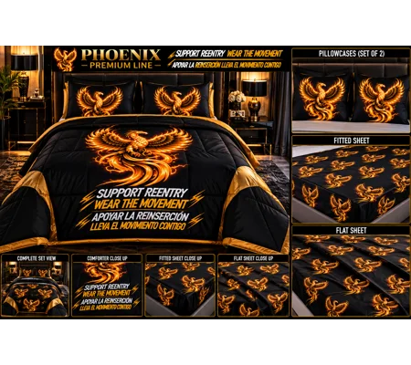 Phoenix Premium 7piece Comforter Set King
