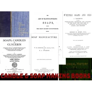 Candle & Soap 58 Vintage making books scanned to PDF for download