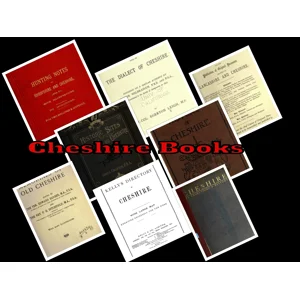 Cheshire Books 256 Genealogy History Registers