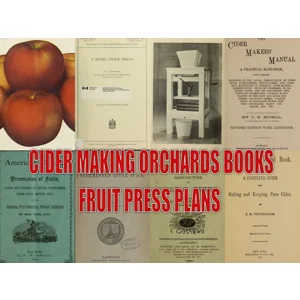 Cider & Perry Making Book Collection: Fruit Press Plans (Digital Download)