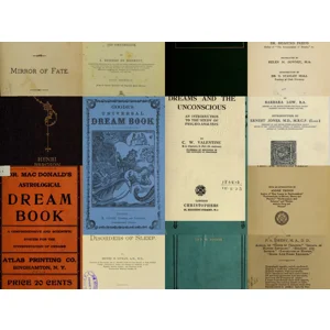 Dreams & Psychoanalysis books Vintage  - Freud - Fortune telling interpretation *download*