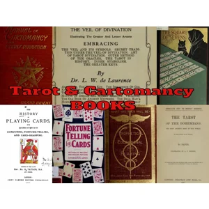 Cartomancy & Tarot Card reading 14 Vintage ebooks PDF  *Download*