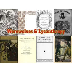 Werewolves Books - Werewolf Lycanthropy 38 Vintage Ebooks PDF*downoad*