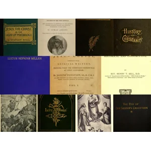 Jesus, Teachings Christianity 263 vintage books - Christian - Gospel - New testament-