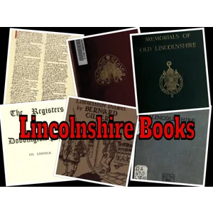 Lincolnshire 217 Old Books Local history Genealogy research