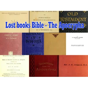 Lost Books of the Bible - The Apocrypha 181 eBooks PDF *download* Ancient chapters of bibles PDF